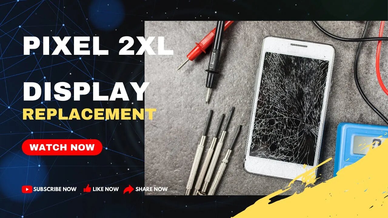 Google Pixel 2XL | Screen repair | Display replacement | Repait video