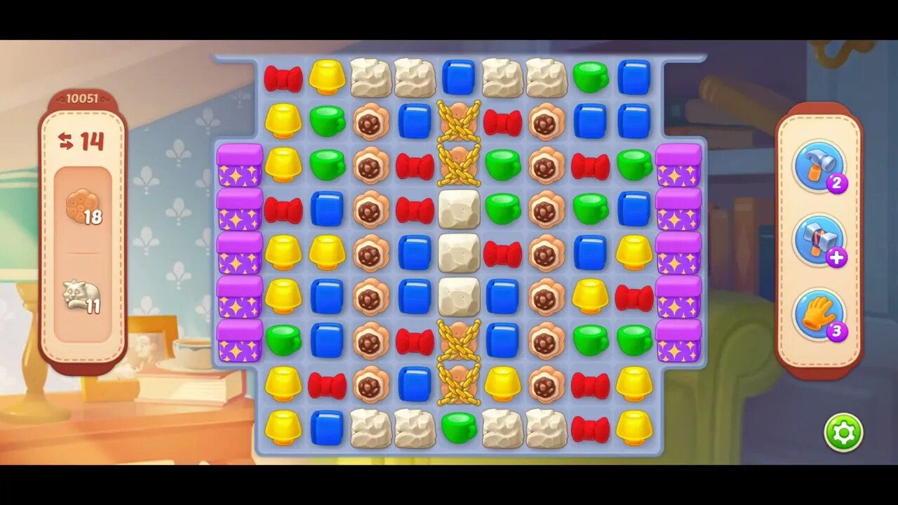 Playrix Homescapes Gameplay Walkthrough Level 10051