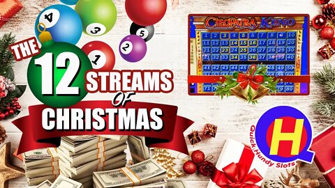 🔴LIVE KENO! Day 2: The Puzzler (aka Bug Catcher) #12StreamsOfXmas