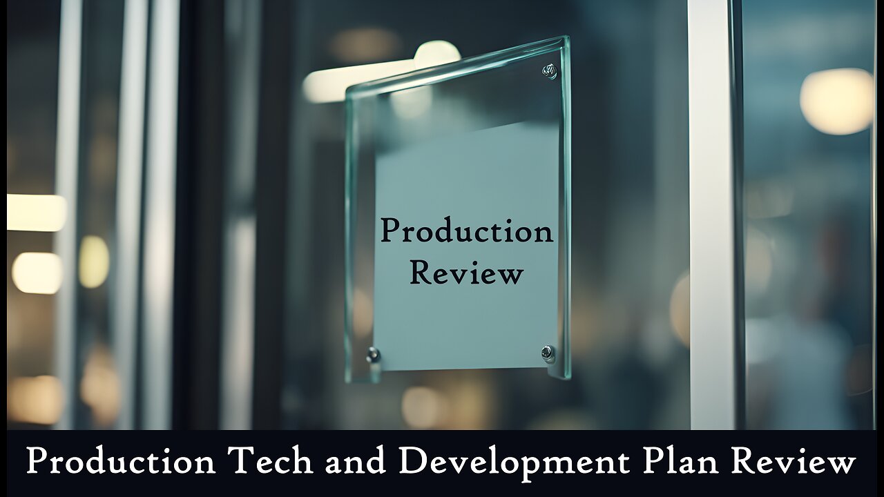 E271 Production Tech and Development Plan Review