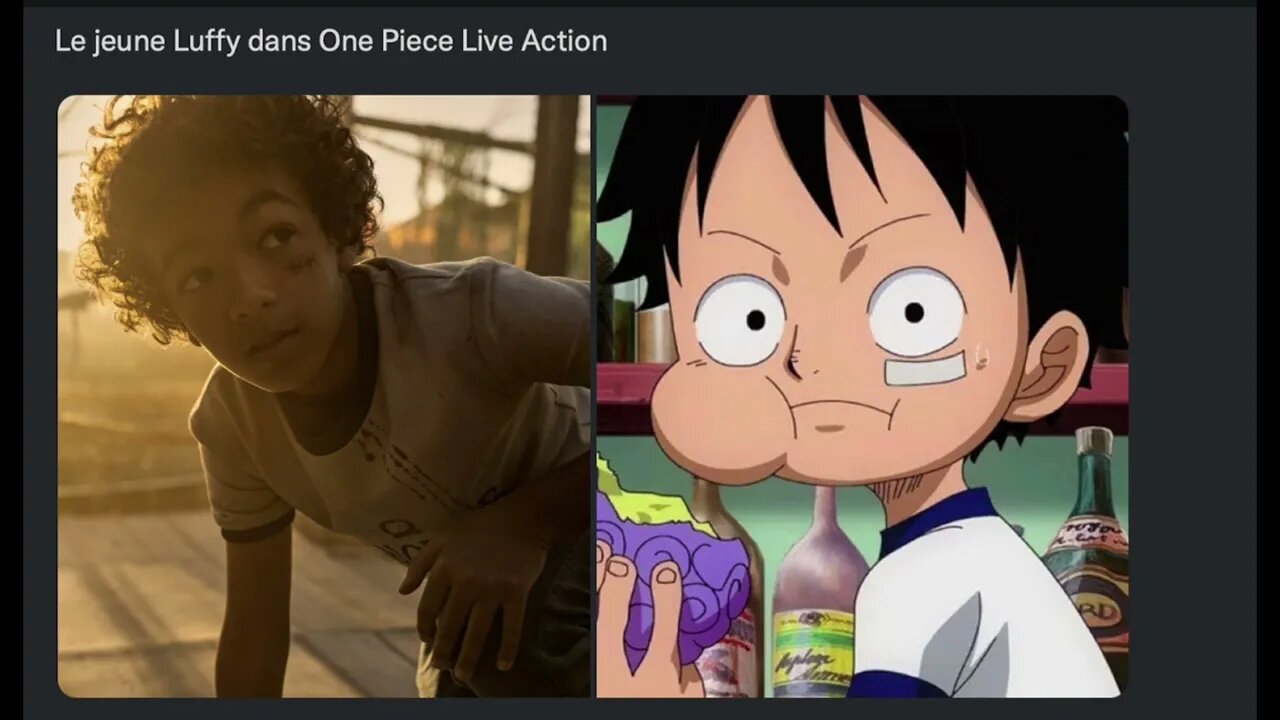 Le jeune #Luffy dans One Piece Live Action #netflix #onepiece #onepieceliveaction