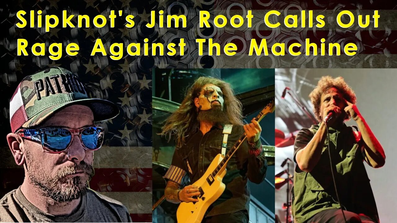 Slipknot's Jim Root calls out Rage Against The Machine #slipknot #ratm