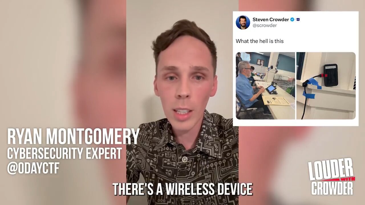 Cybersecurity Expert Ryan Montgomery on the Wifi Device found in Ohio