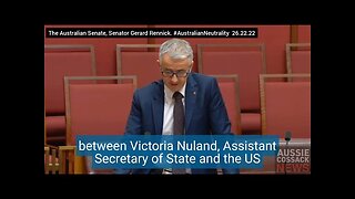 Senator Rennick's HISTORIC #AustralianNeutrality against Russia speech!!! #WinToThePeople