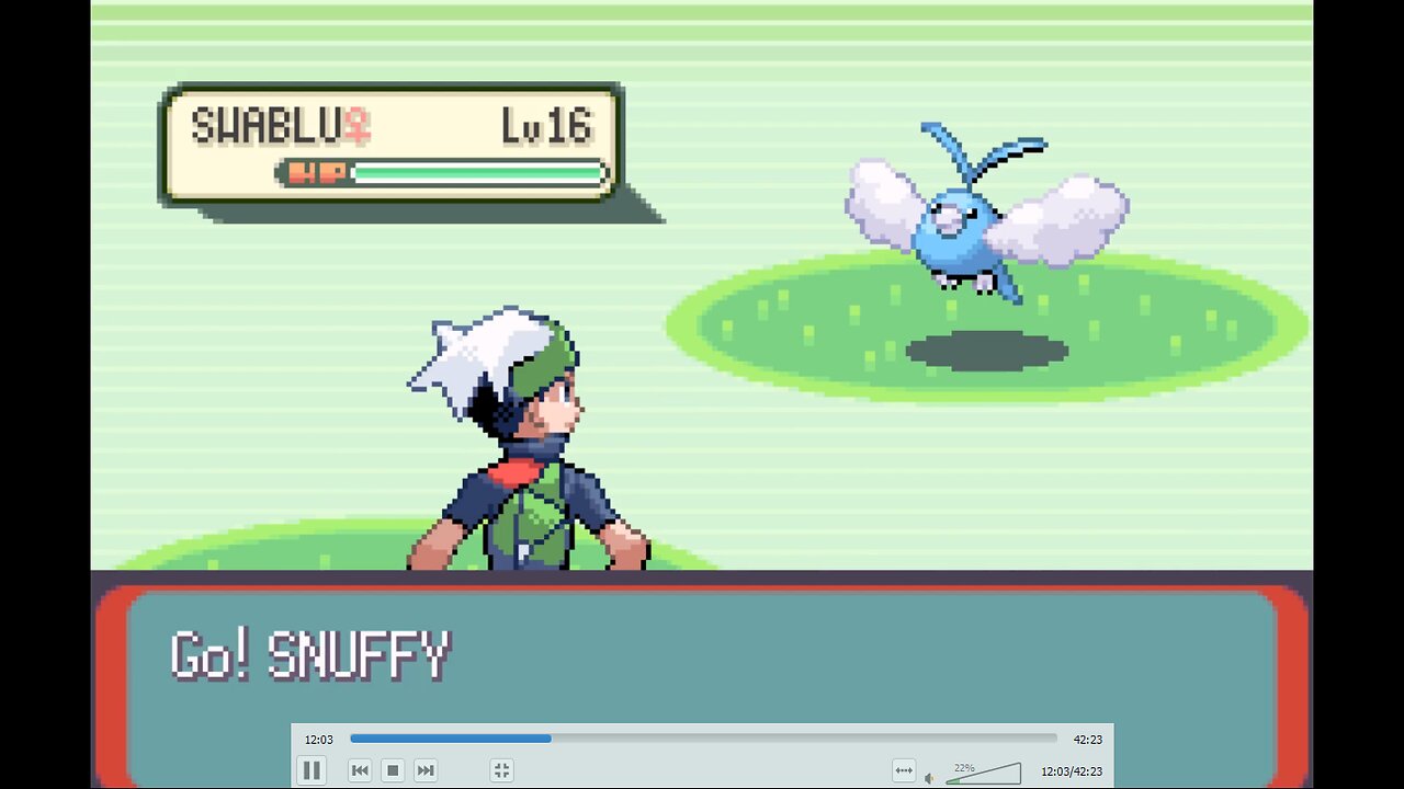 ZuperNEZ plays Pokemon Emerald Episode 10: True Blue Swablu