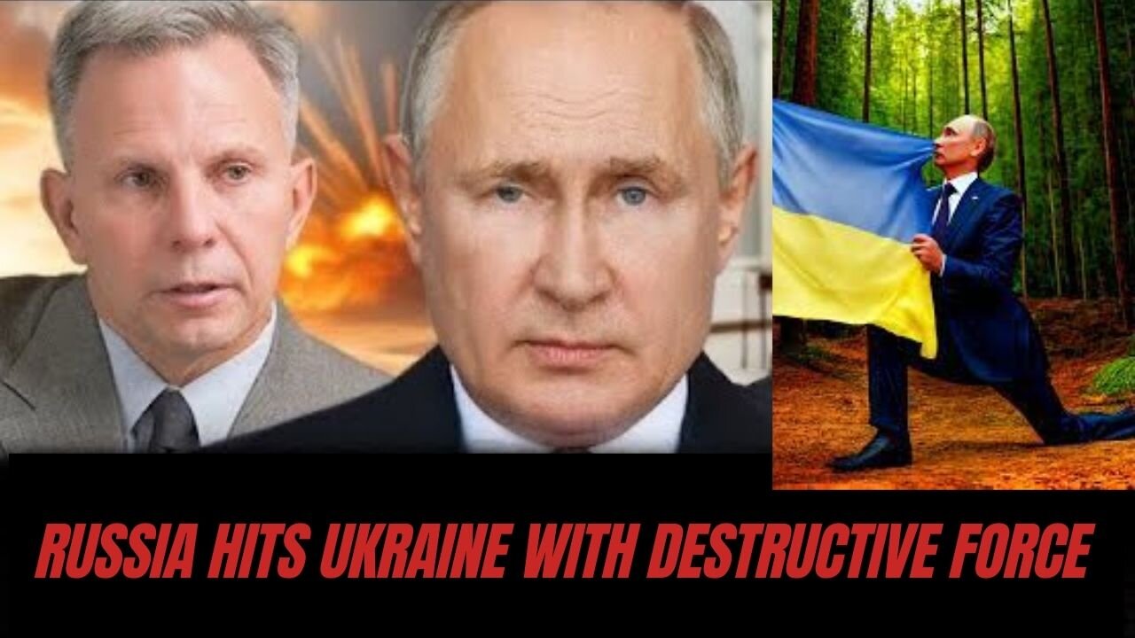 Col Tony Shaffer. Russia hit Ukraine with destructive Force.