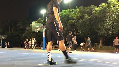 3-3 basketball @ Tien-Mu Sports Park with random teammates 11/30/2022