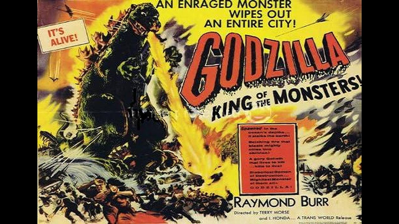 GODZILLA: KING OF THE MONSTERS 1954 The First Film US Release with Raymond Burr FULL MOVIE in HD