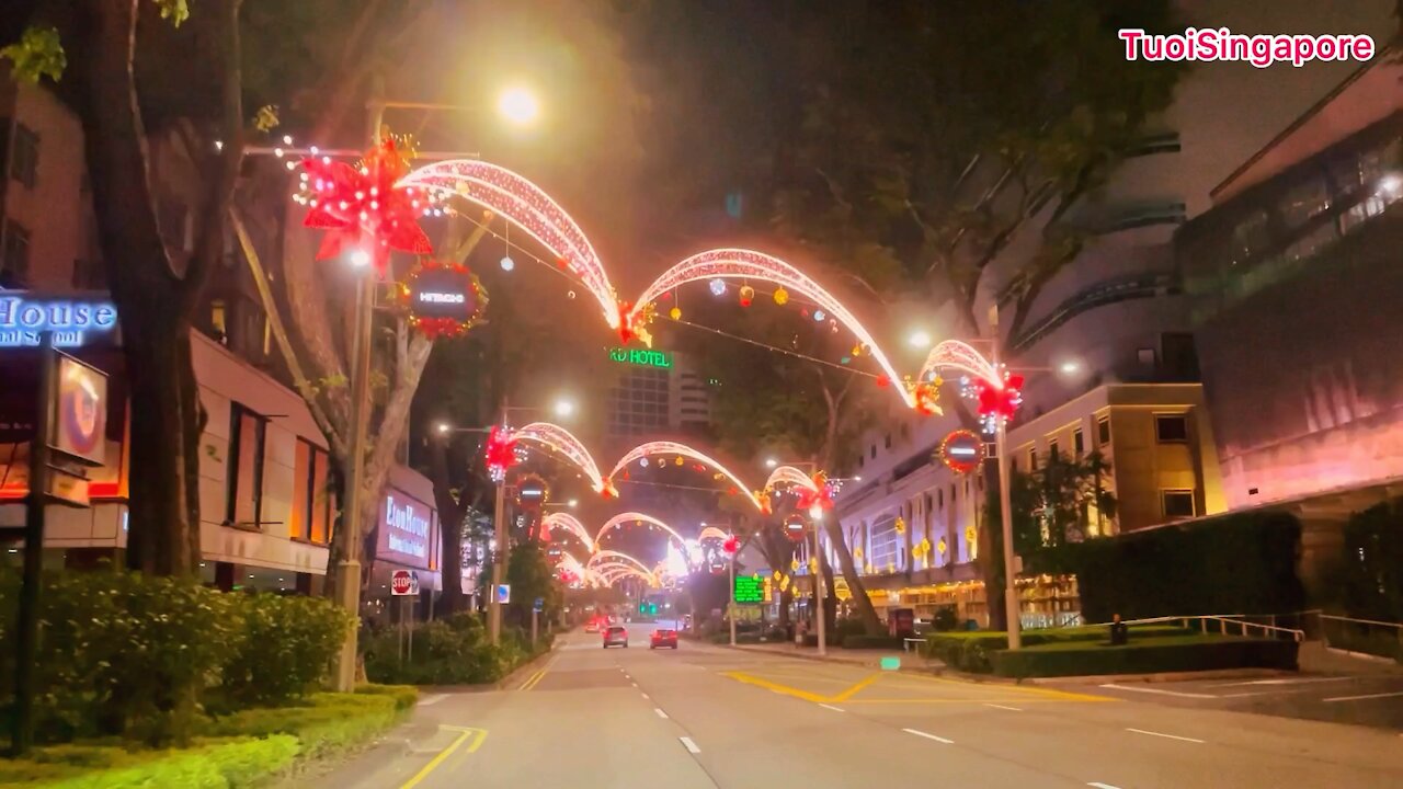 Orchard Road Xmas lights || Singapore Orchard Road Xmas lights