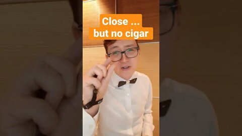 Learn the Idiom - Close but no cigar #shorts with English Teacher Charles