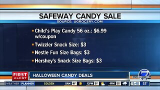Halloween candy deals at King Soopers, Safeway and Target