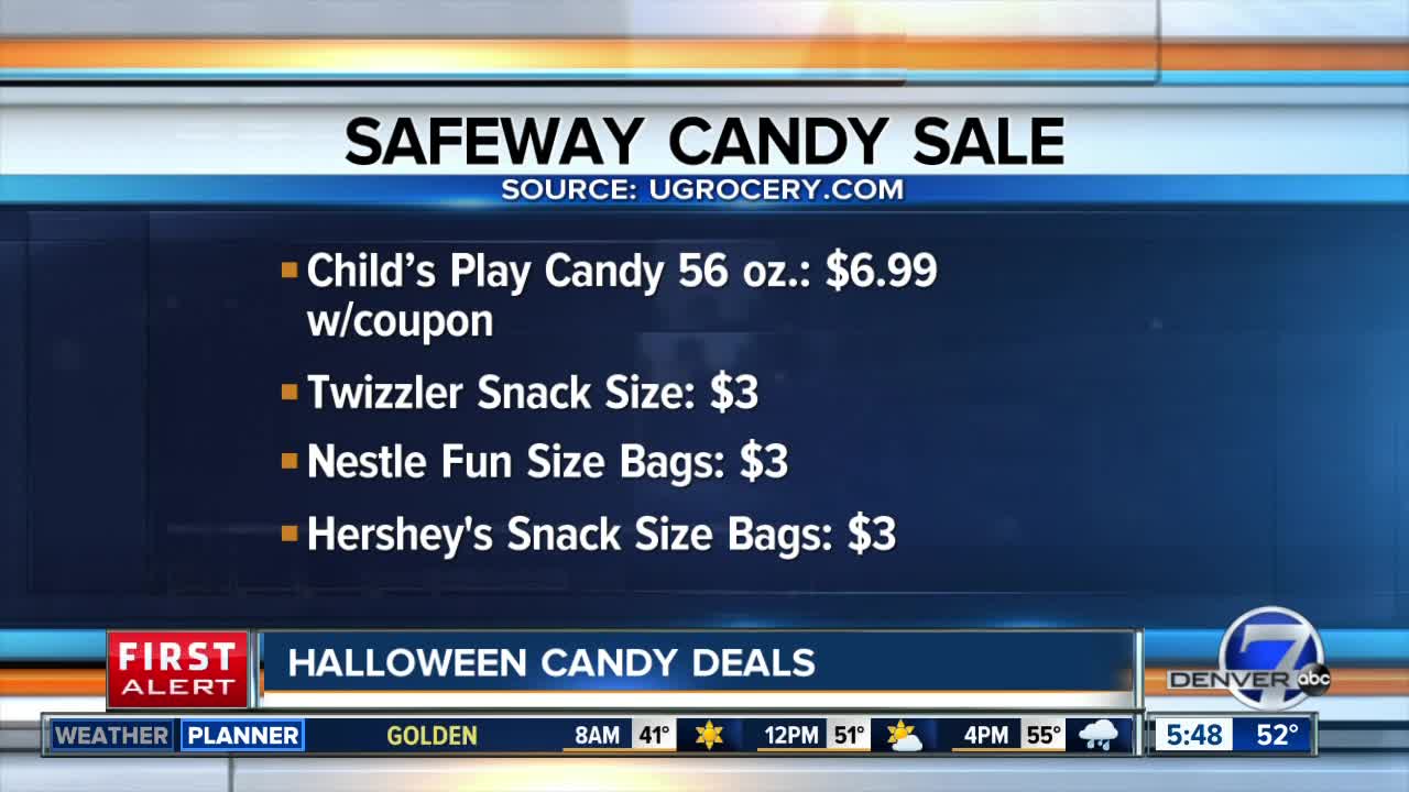 Halloween candy deals at King Soopers, Safeway and Target