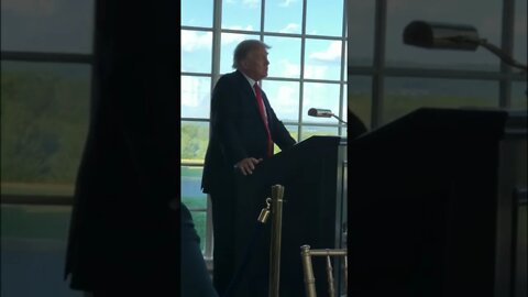 TRUMP BEDMINSTER LIVE Jokes about catch and release only the stupid show up in court