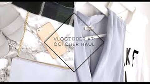 Vlogtober #7 October Haul! | Suzie Bonaldi