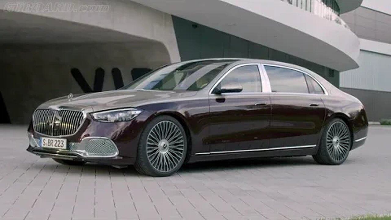 Maybach S-Class W223 introduced by Ola Källenius CEO of Mercedes and Daimler and fromer CEO of AMG