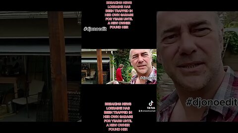 Breaking News Lorraine got trapped in the garage #djonoedit #omeednouhadi #stephaniemouhadi #funny