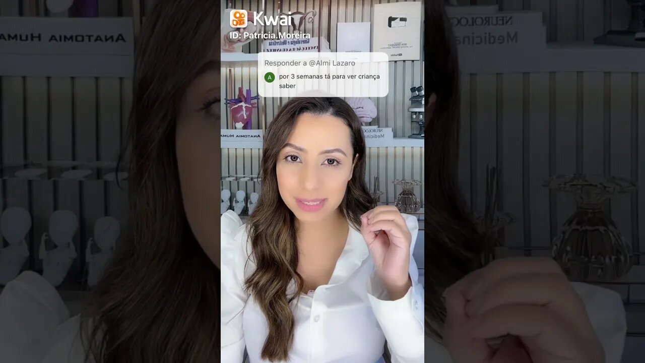 Com três semanas de gravidez dar para ver a criança?