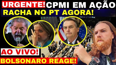 AO VIVO AGORA BOLSONARO RETOMA DIREITA DIVISÃO NA ESQUERDA CPMI EM AÇÃO TIRA O SONA DE LOLA VEJA!