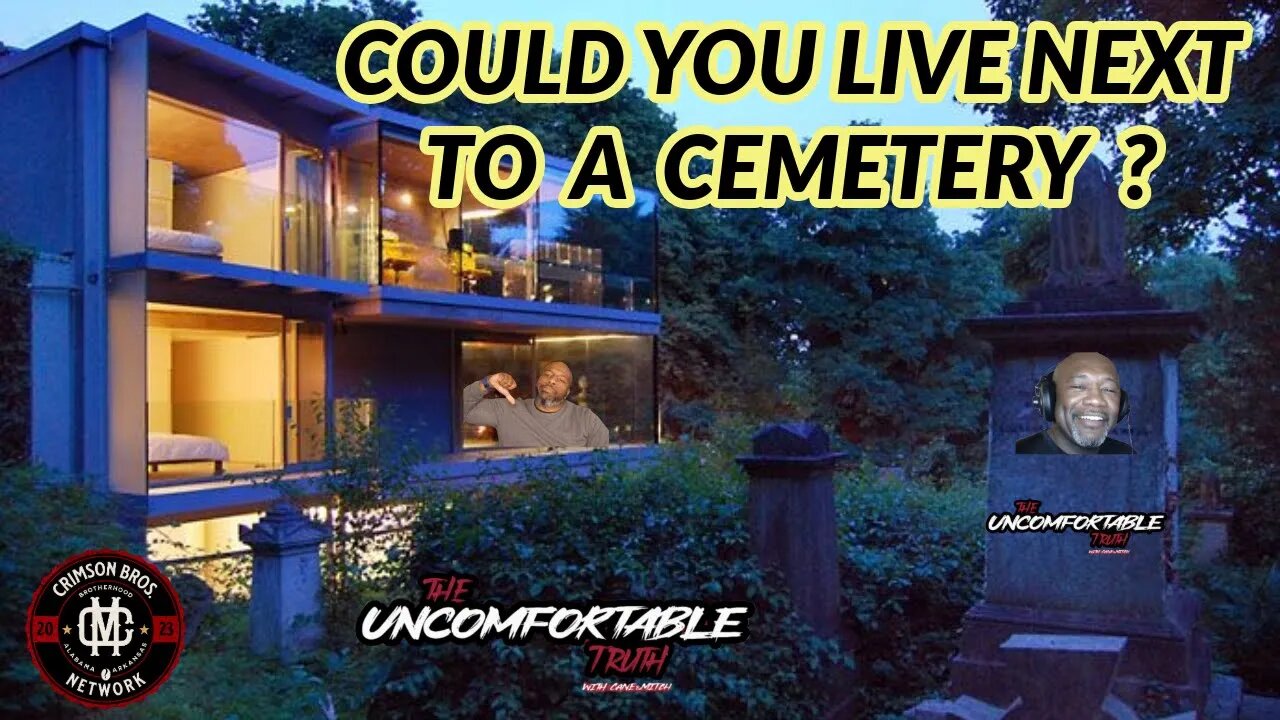 Would you live next to a Cemetery? Is it Scary?!?! 😱 Watch till the End!