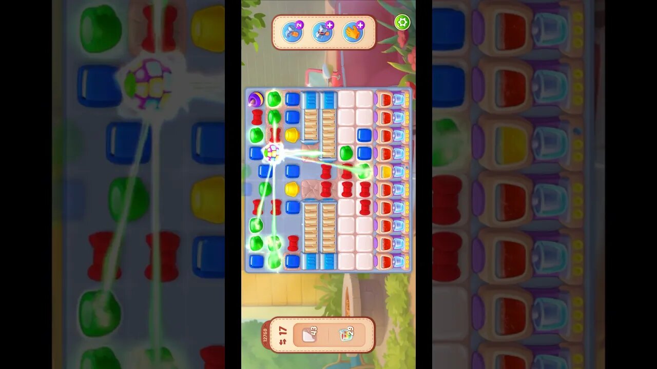 Shorts Playrix Homescapes Gameplay Walkthrough Level 12768-010