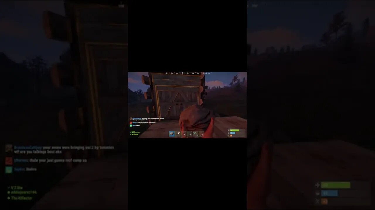 Frightening Our Teammate In Rust #shorts #shorts30 #rust #rustclips #gaming