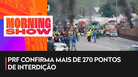 DF e mais 25 estados enfrentam bloqueios em rodovias