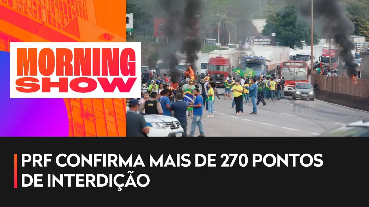 DF e mais 25 estados enfrentam bloqueios em rodovias