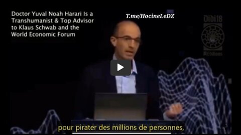 Nous n'aurons plus d'âme, annonce le juif Yuval Noa Harari