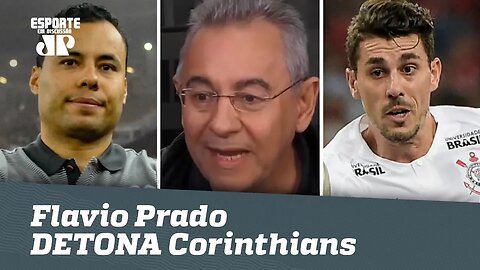 Flavio Prado DETONA retranca do Corinthians: "de time minúsculo"