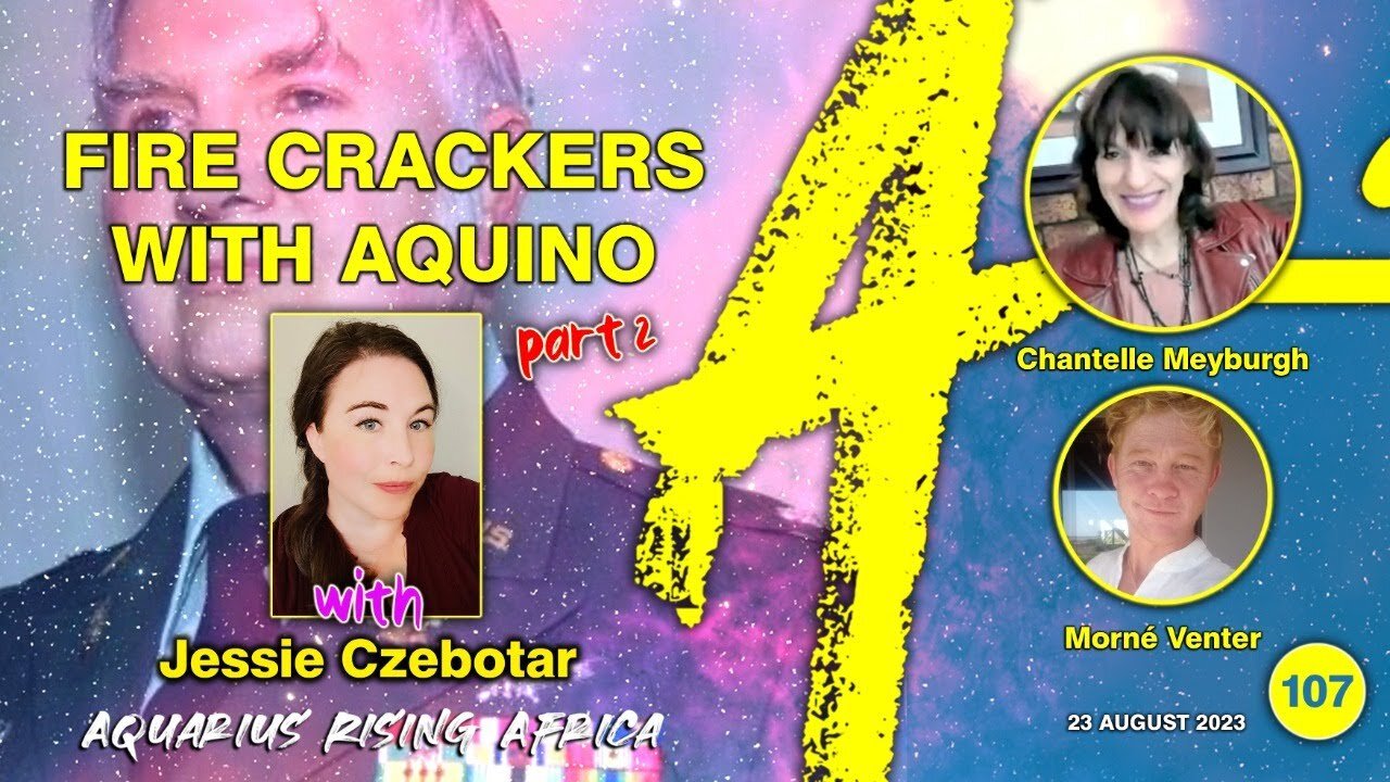 Connecting with Jessie Czebotar #107 - Fire Crackers with Aquino Part 2 (August 2023)