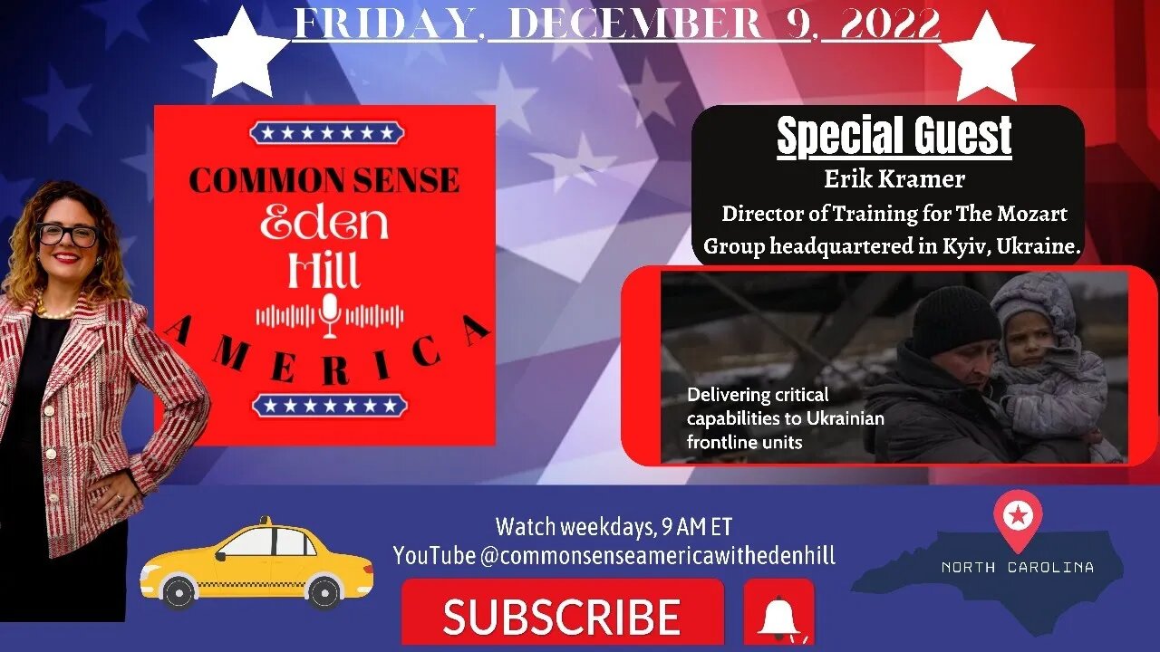 Common Sense America with Eden Hill & The Mozart Group Delivering critical capabilities to Ukrainian