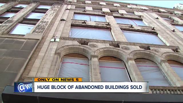 Block of abandoned downtown Cleveland buildings just sold