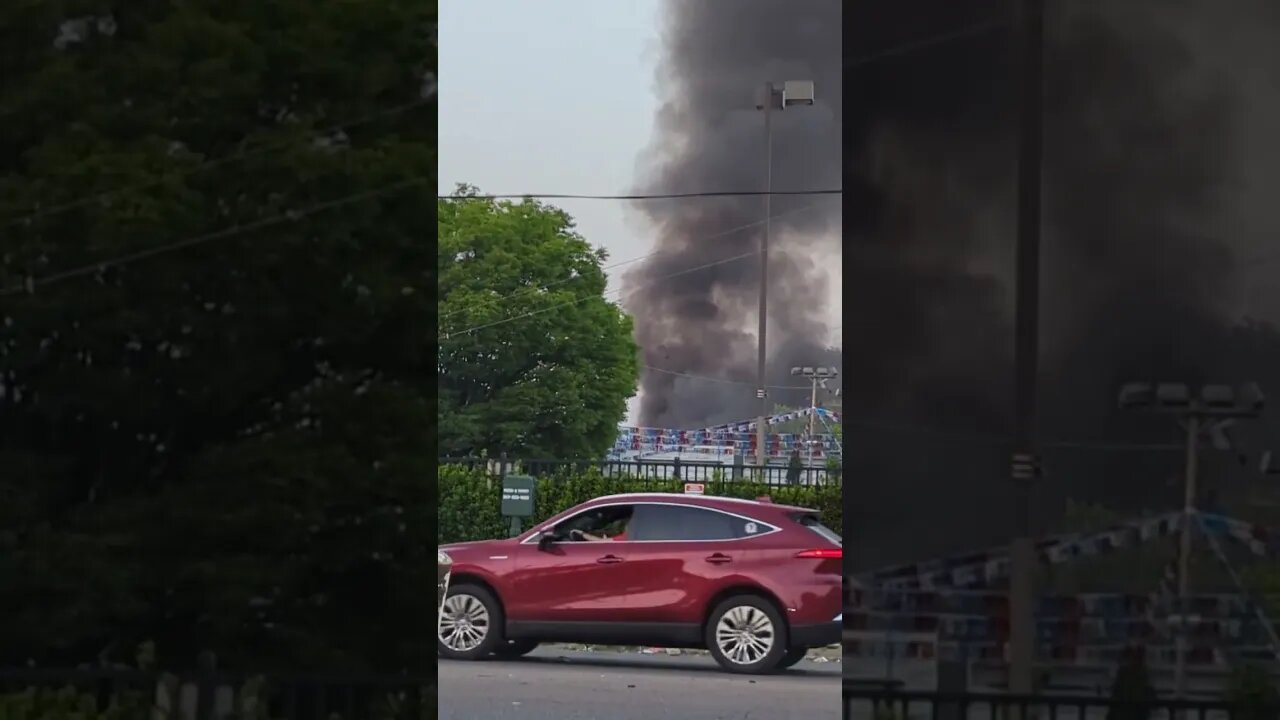 Kensington is on fire first