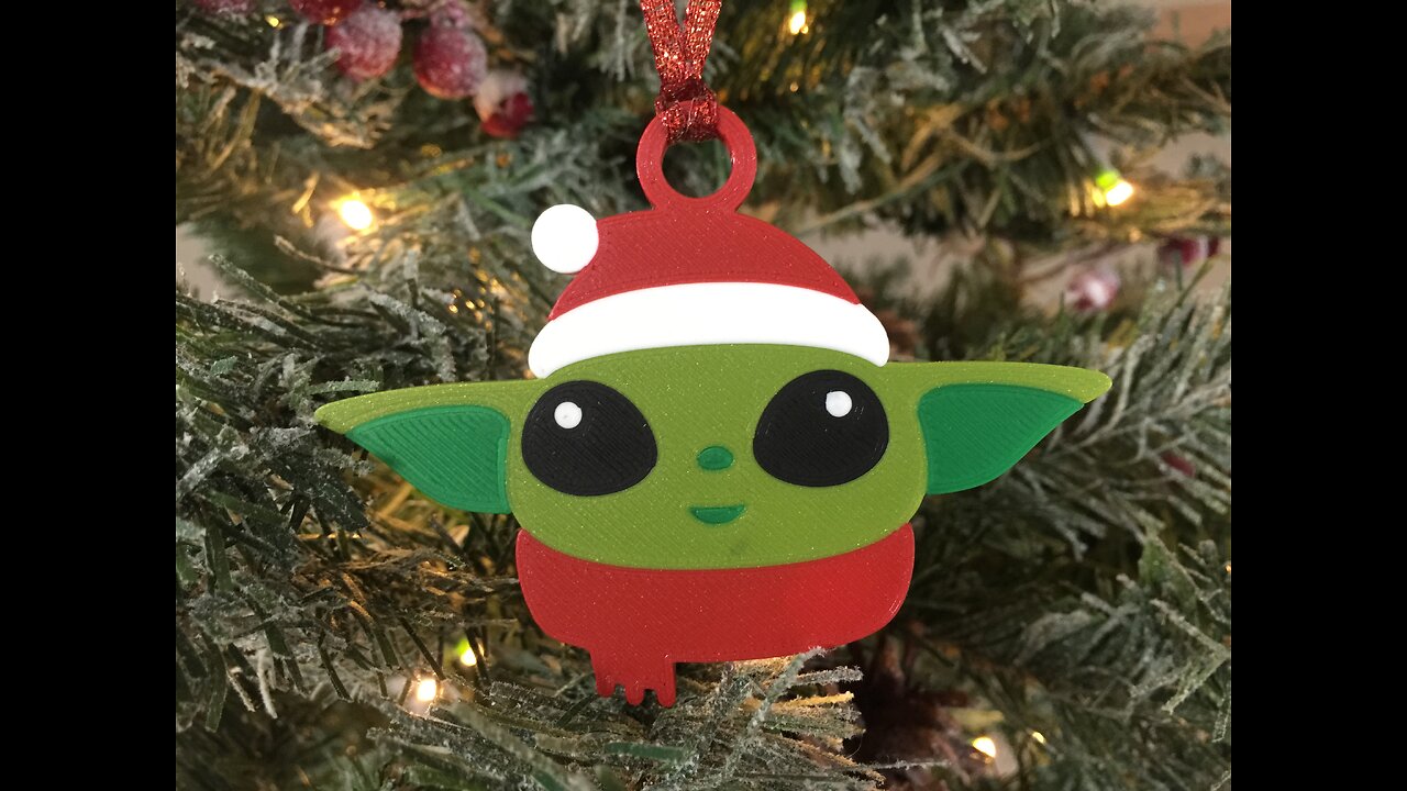 Baby Yoda Ornament