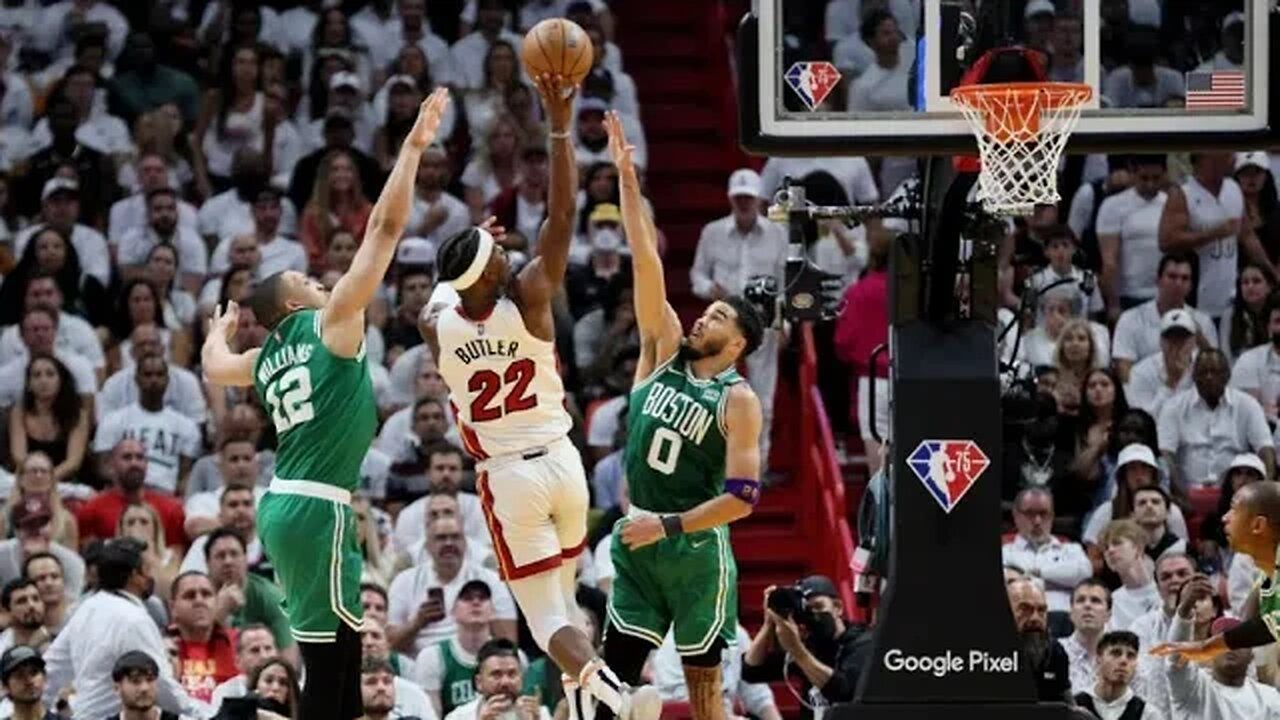 Heat vs Celtics game 6!!! #viral #nba #crazy #basketball #easternconferencefinals #buzzerbeater