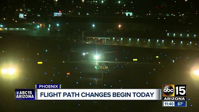 FAA makes more changes to departure routes from Sky Harbor