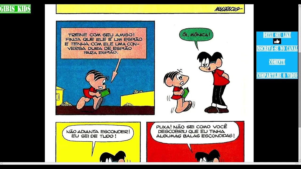 Mônica A Espiã [Pause o Vídeo Caso Não Consiga Ler]