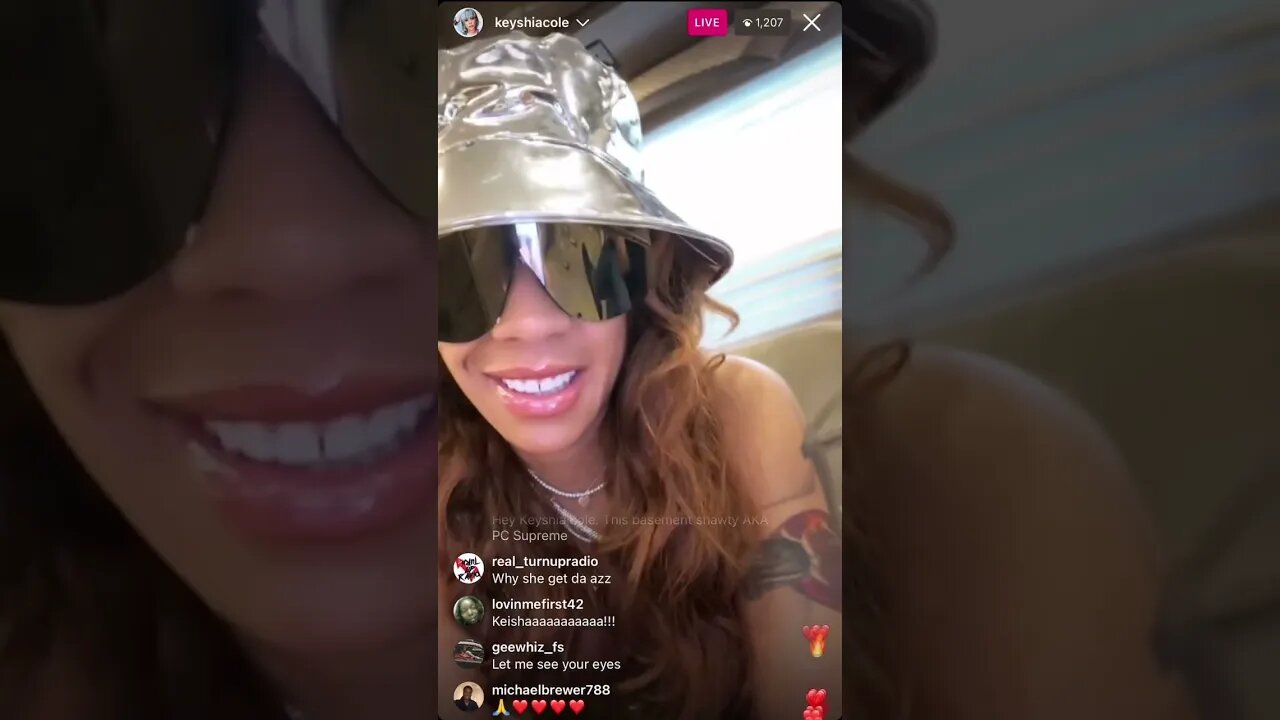 KEYSHIA COLE IG LIVE: Keyshia Cole Shows BTS PreShow Preparation For UpComing Performance (12/03/23)