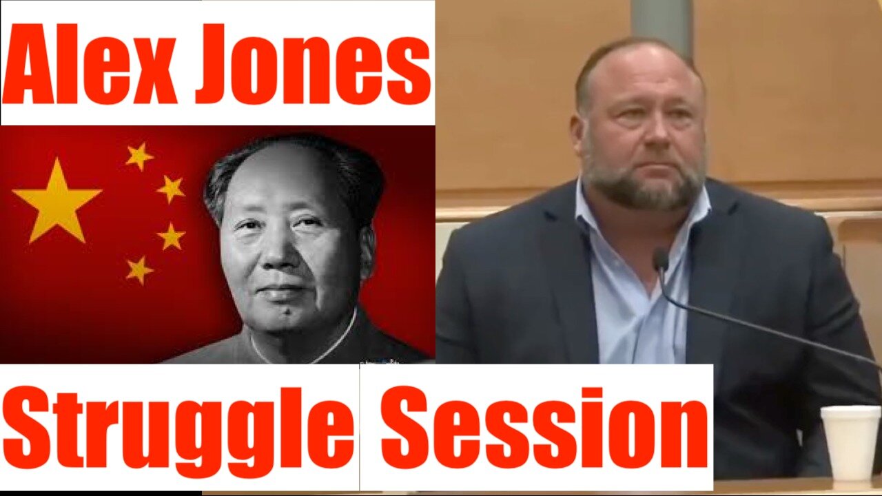 Alex Jones Faces Gripping Maoist Struggle Session in Court