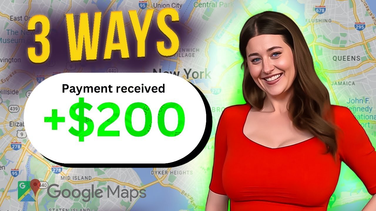 3 ways to make $50-$200/Day with google maps 🛑