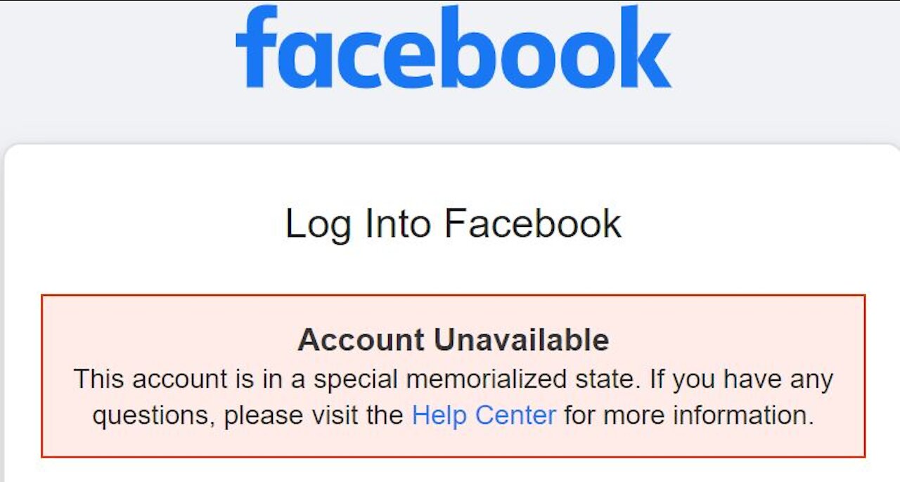 I am dead - Thanks to Facebook