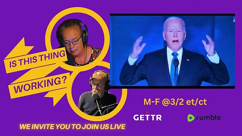 Ep. 190 DNC - Day 1, Biden Lies Debunked | Stop Trump 2024 Plot