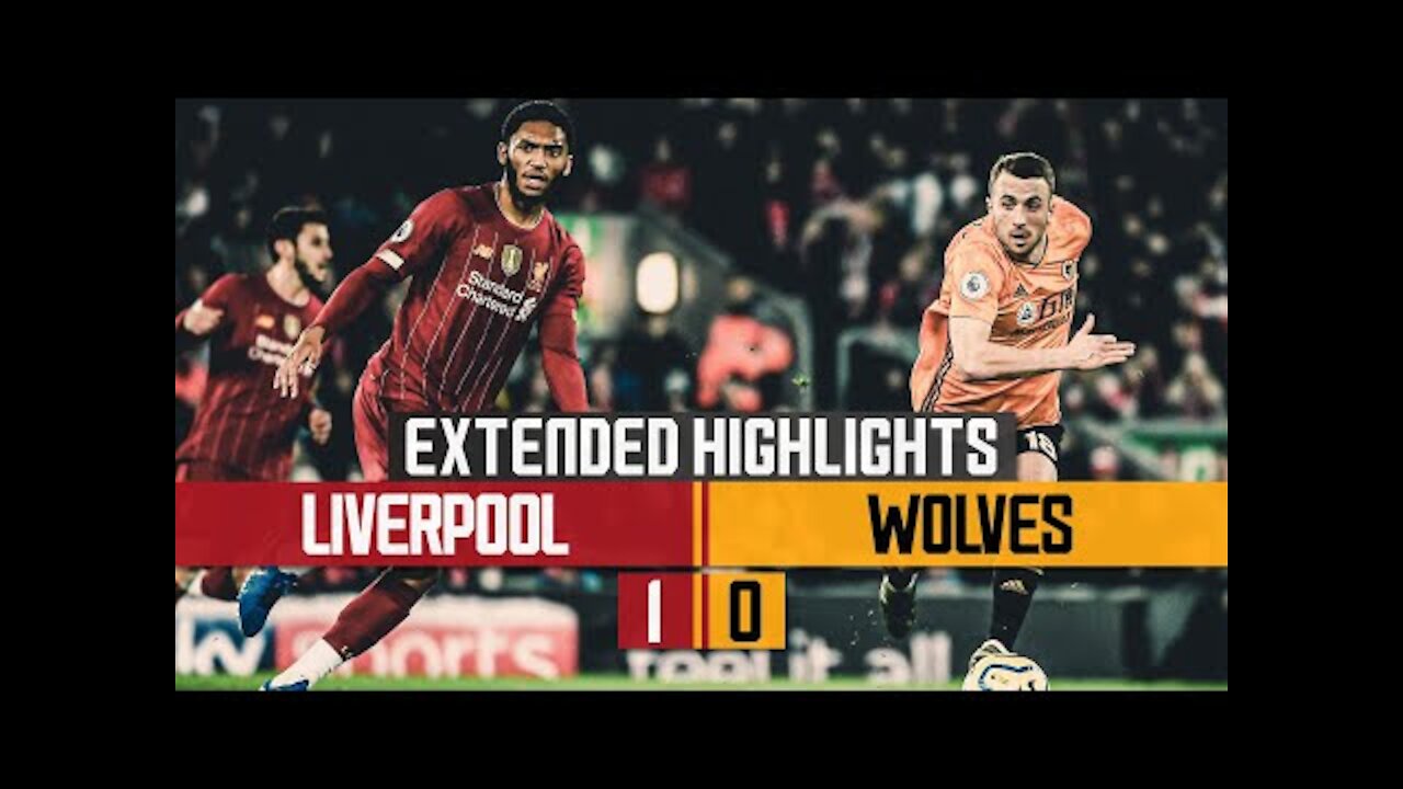 Liverpool 1-0 Wolves - Extended Highlights