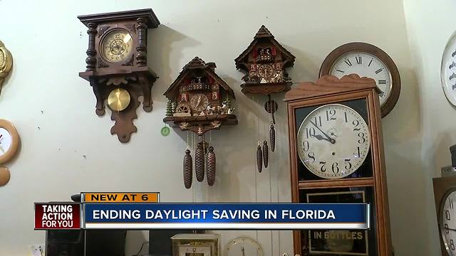 Florida lawmakers approve push for year-round daylight saving time