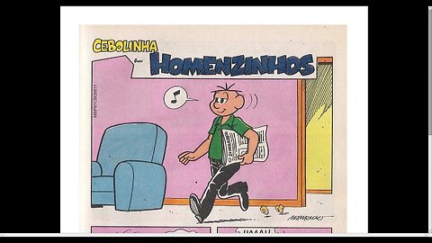 Cebolinha Em Homenzinhos [Pause o Vídeo Caso Não Consiga Ler]