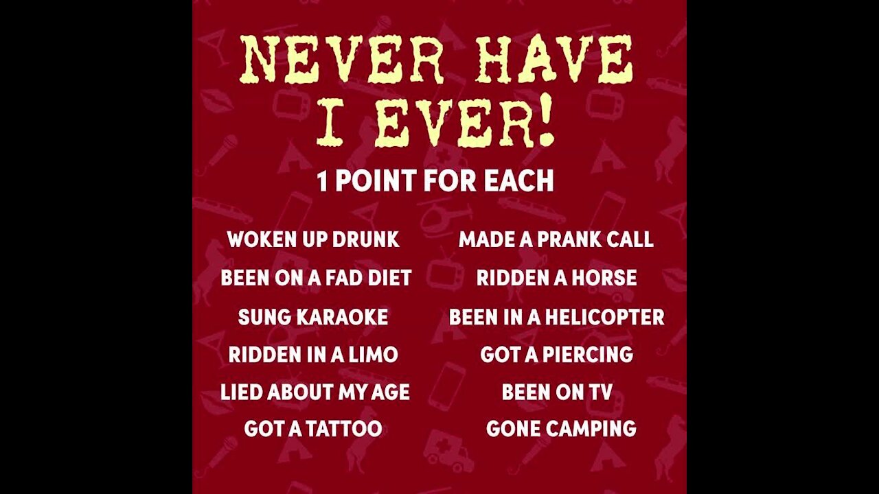 Never have i ever [GMG Originals]