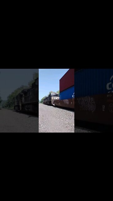 Intermodal on location grapeville PA. #train #youtubeshorts #intermodal #train #youtube #short