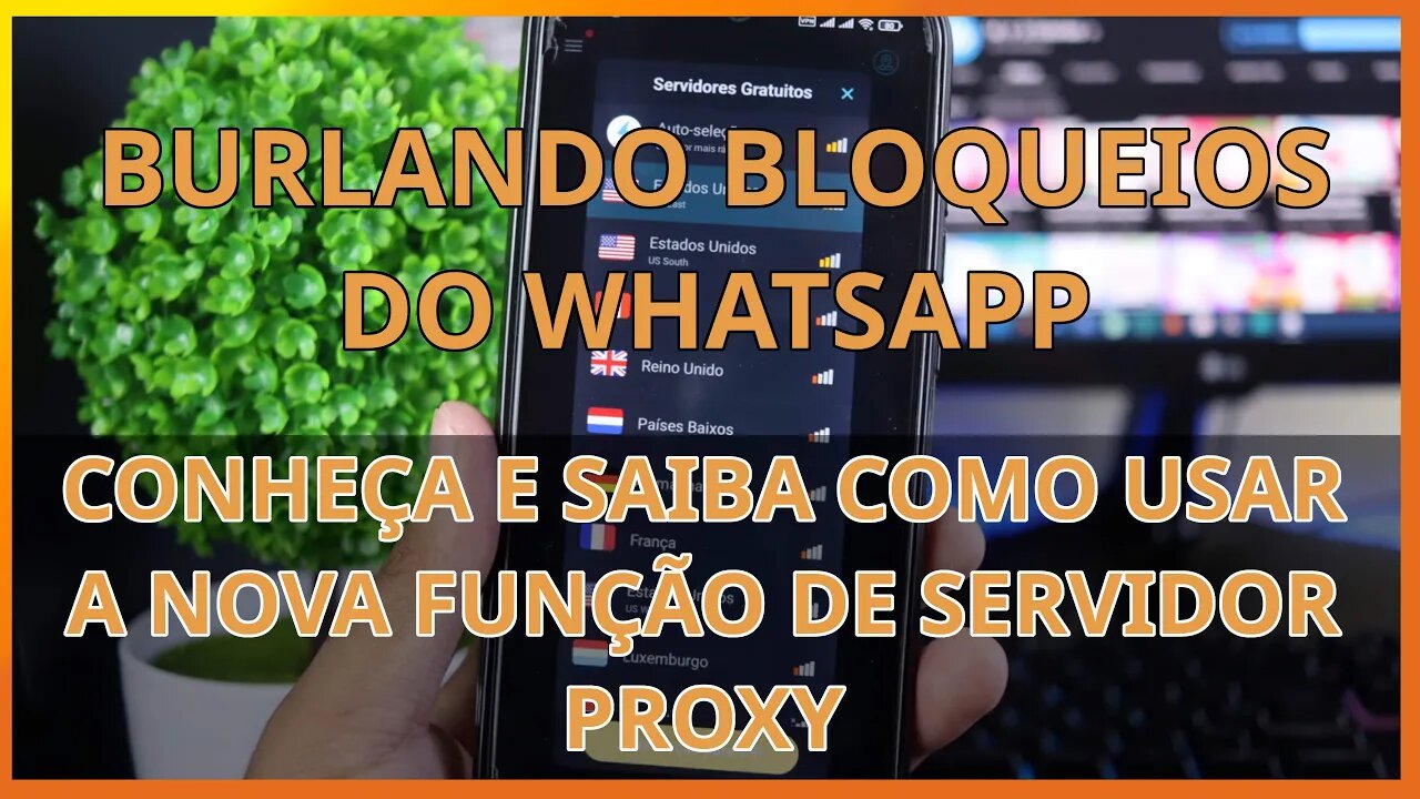Burlando bloqueios do whatsapp com proxy - conheça a funcionalidade
