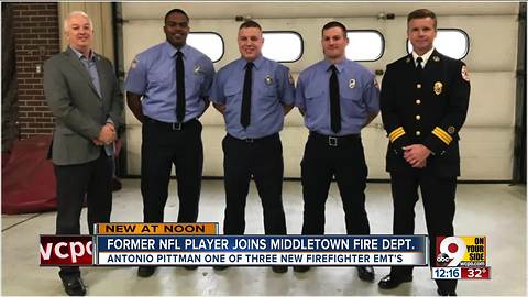 Middletown fire department hires former NFL player