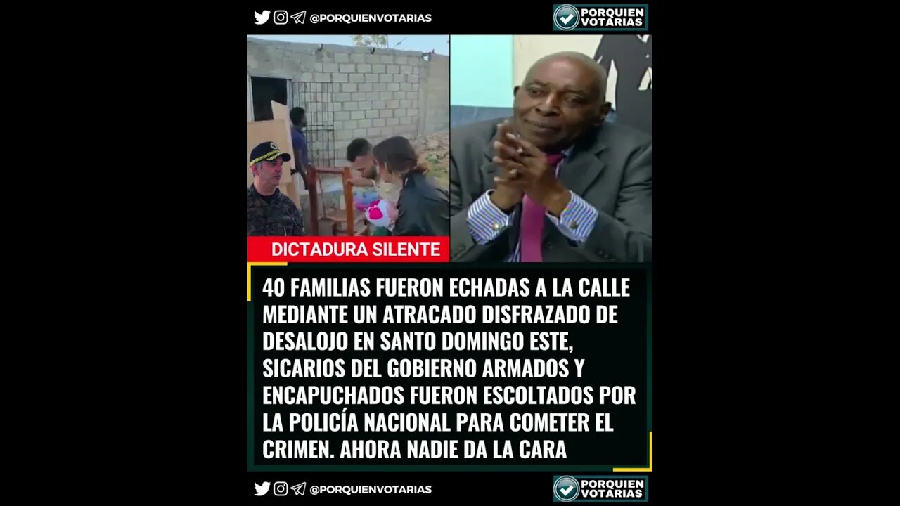 ⚡️ENCAPUCHADOS Y ARMADOS SICARIOS DEL GOBIERNO DEJAN EN LA CALLE A 40 FAMILIAS